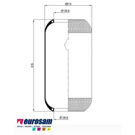MOLLA ARIA PER IVECO/RENAULT/MAN/MERCEDES/ROR