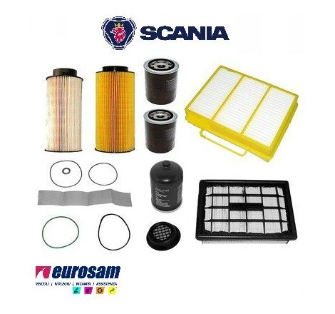 KIT FILTRI SCANIA SERIE 4 P/G/R/T MOTORE DC16