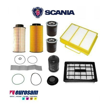 KIT FILTRI SCANIA SERIE 4 P/G/R/T MOTORE DC16