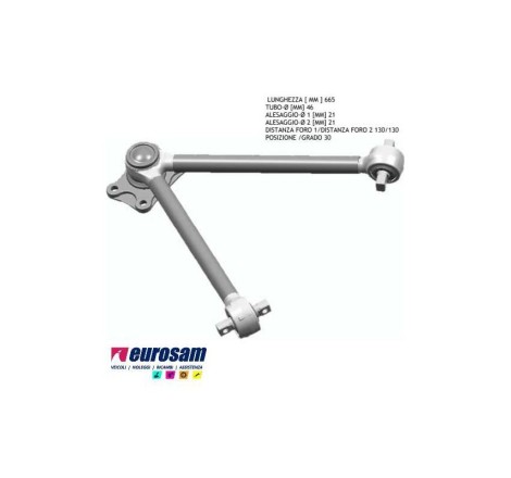 BARRA TRAPEZIO REAZIONE IVECO STRALIS EUROTRAKKER