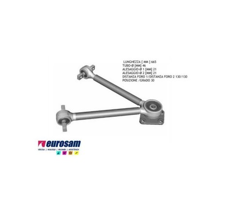 BARRA TRAPEZIO REAZIONE IVECO STRALIS EUROTRAKKER