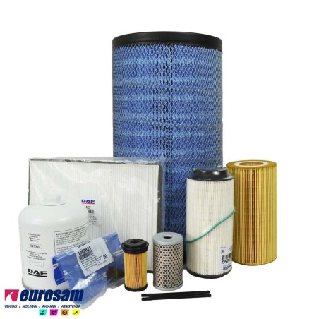 kit tagliando filtri daf xf 106,cf e6 - originale