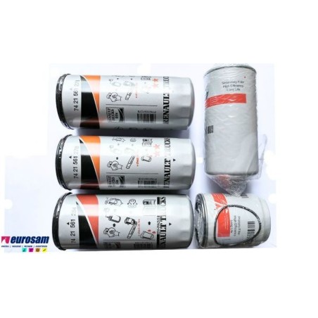 kit tagliando filtri renault serie t euro 6 - originale