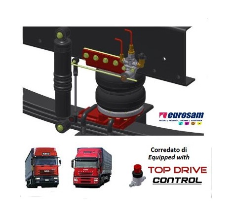 KIT MODIFICA SOSPENSIONI ANTERIORI ELETTRICHE IVECO EUROSTAR STRALIS CURSOR 13