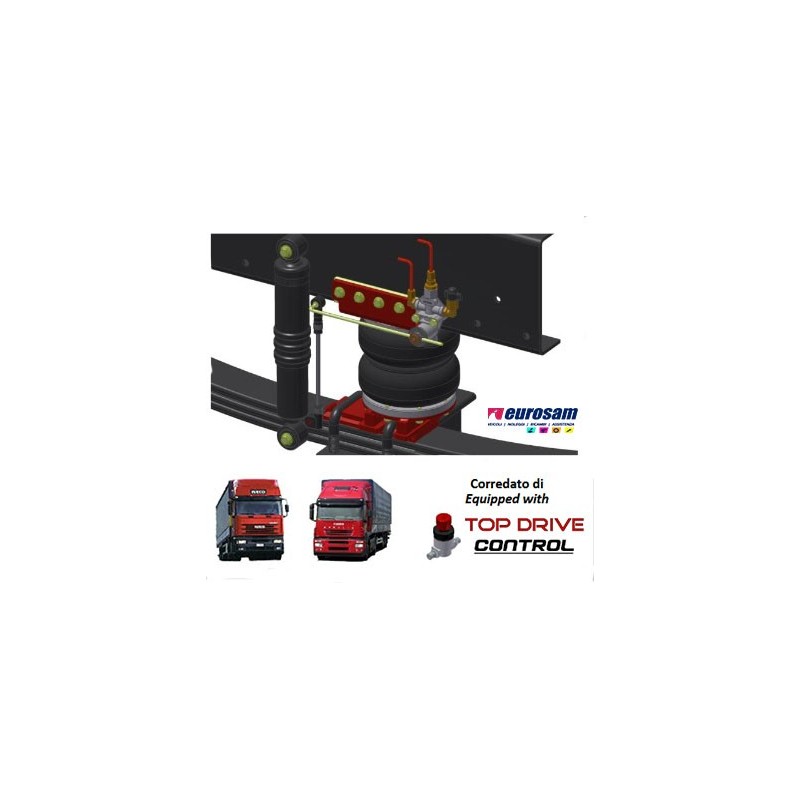 KIT MODIFICA SOSPENSIONI ANTERIORI ELETTRICHE IVECO EUROSTAR STRALIS CURSOR 13