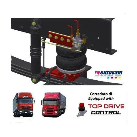 KIT MODIFICA SOSPENSIONI ANTERIORI ELETTRICHE IVECO EUROSTAR STRALIS CURSOR 13
