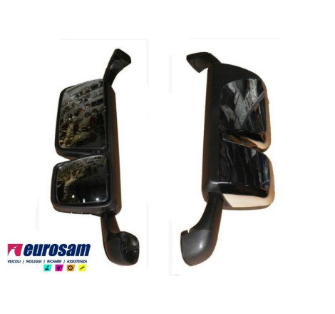 BRACCIO SPECCHIO RETROVISORE  SX COMPLETO CROMATO MERCEDES ACTROS MP3