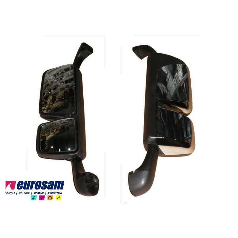 BRACCIO SPECCHIO RETROVISORE  SX COMPLETO CROMATO MERCEDES ACTROS MP3