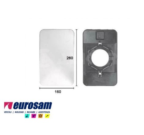 VETRO SPECCHIO GUARDARUOTA EUROTECH EUROSTAR EUROTRAKKER STRALIS
