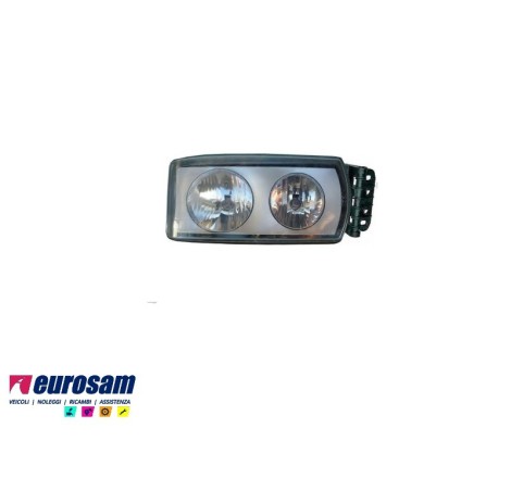PROIETTORE FARO SX ELETTRICO IVECO STRALIS EUROCARGO TRAKKER 07-