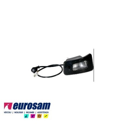 FANALINO INGOMBRO NERO SX VISIERA PARASOLE IVECO EUROCARGO EUROTECH STRALIS