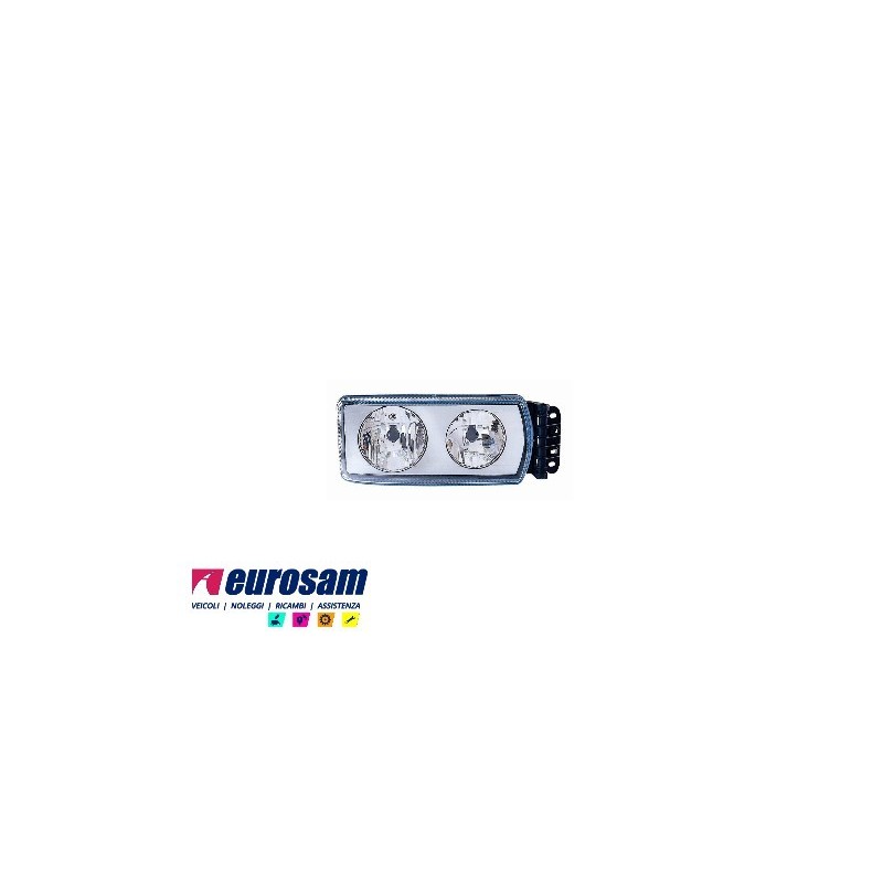 PROIETTORE FARO SX ELETTRICO  IVECO STRALIS EUROCARGO TRAKKER