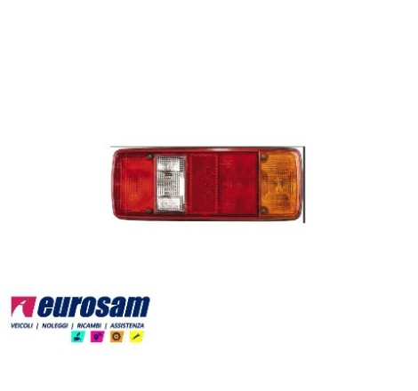 TRASPARENTE VETRINO POSTERIORE 5 POSIZIONI DX/SX MAN L2000 M2000