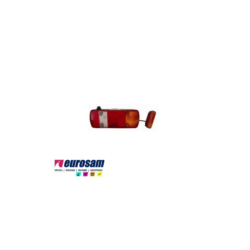 FANALE POSTERIORE SX CON LUCE TARGA MAN TGA TGM TGL