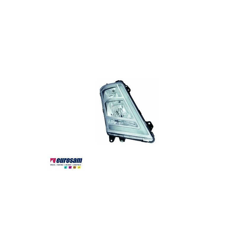 PROIETTORE FARO DX ELETTRICO CROMATO VOLVO FH FM 13-