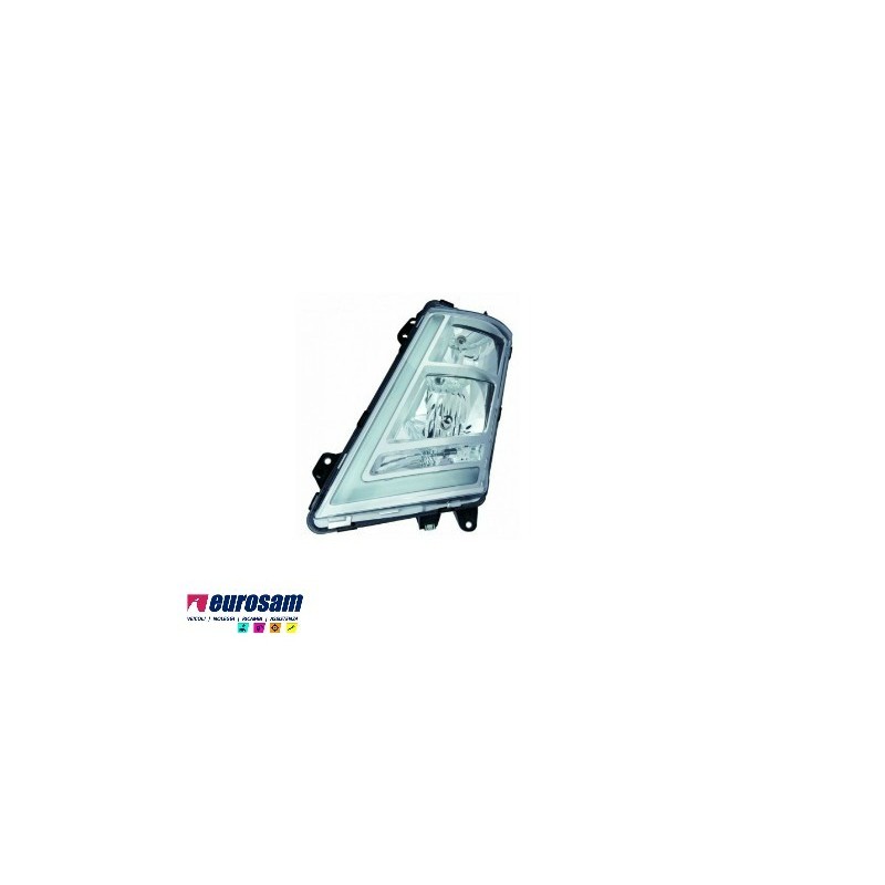 PROIETTORE FARO SX ELETTRICO CROMATO VOLVO FH FM 13-