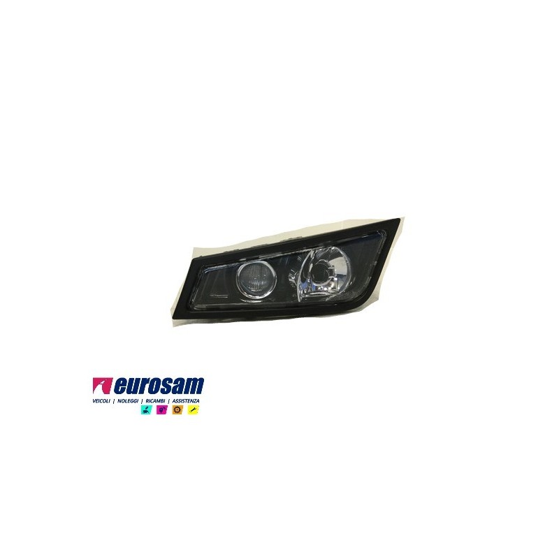 PROIETTORE FENDINEBBIA SX CON CORNICE NERA VOLVO FH 08-