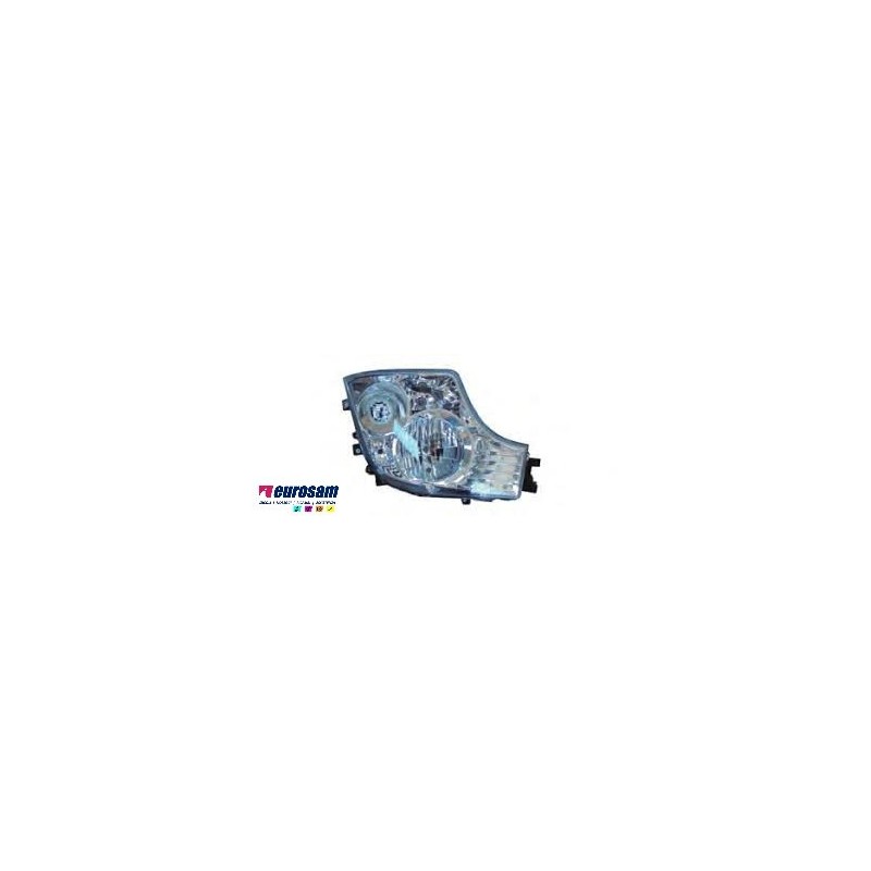 PROIETTORE FARO ALOGENO DX  CON LED DIURNO MERCEDES ACTROS MP4