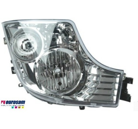 PROIETTORE FARO ALOGENO  DX MERCEDES ACTROS MP4